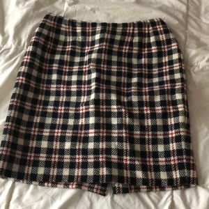 Wool Skirt, plaid